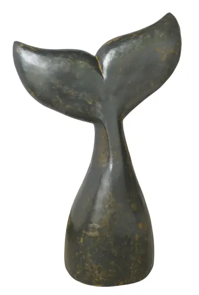 Product image 5 of the product “Tail, 102cm Height | GRC (Glassfibre Reinforced Concrete), Copper Finish ”